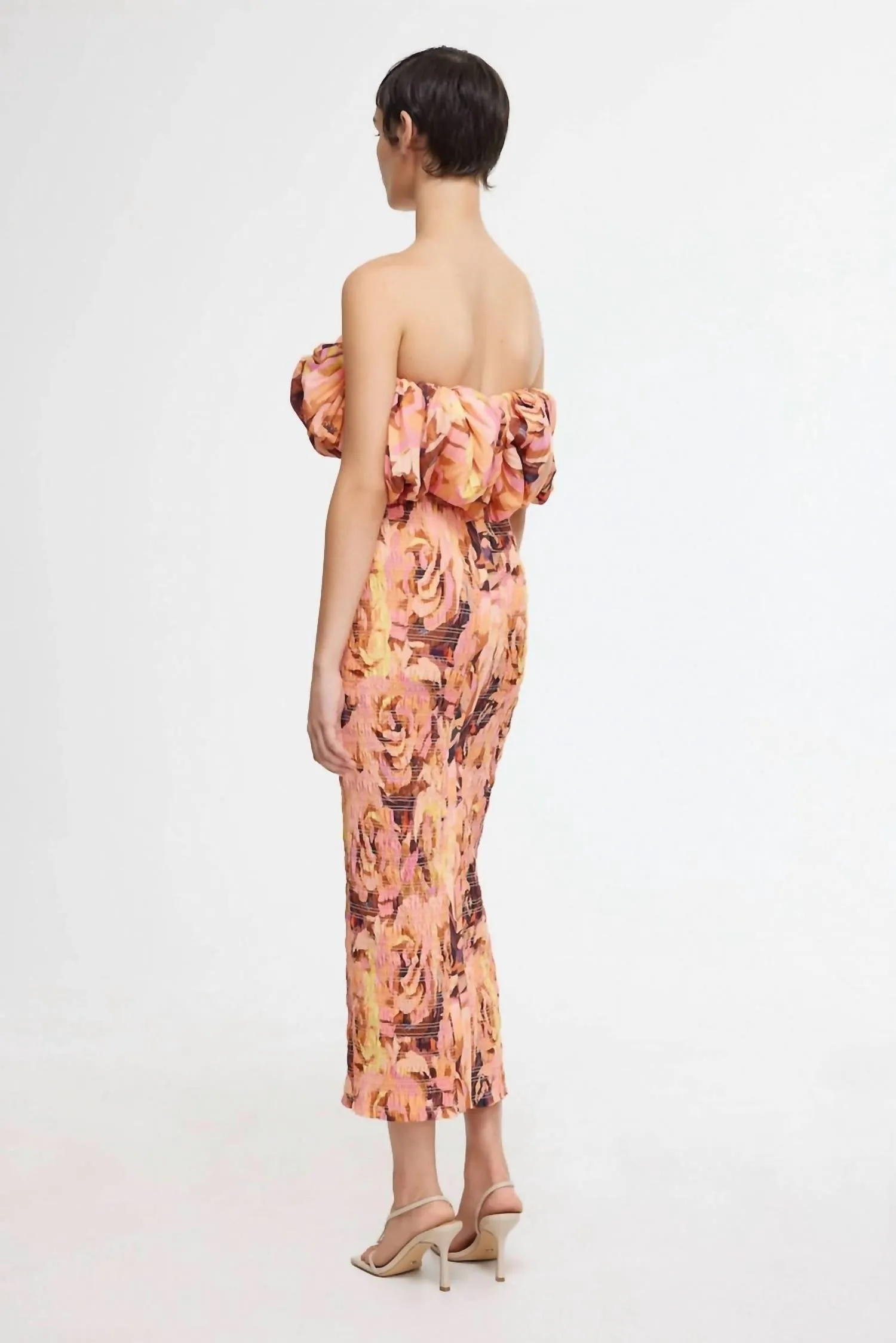 Acler - Gallagher Sienna Petunia Midi Dress