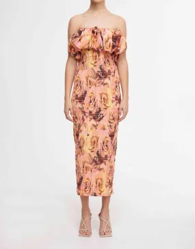 Acler - Gallagher Sienna Petunia Midi Dress