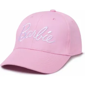 Adult Barbie Baseball Hat - Light Pink