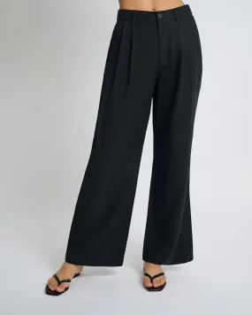 Air Linen Pleated Trousers