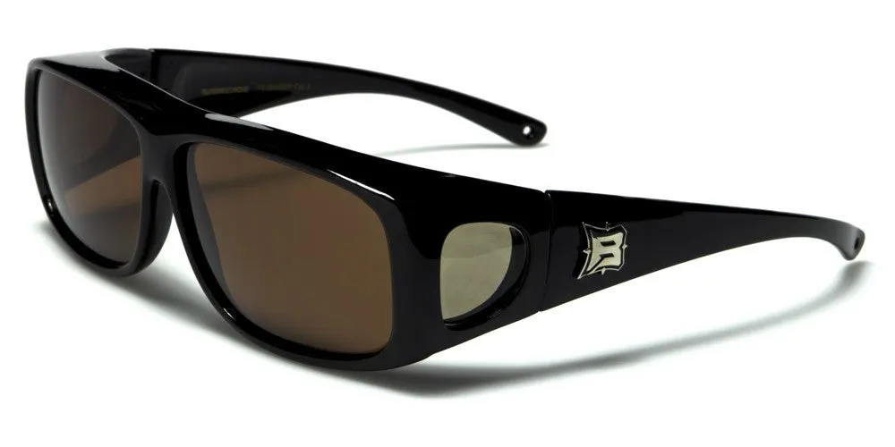 BARRICADE POLARIZED FIT-OVER SUNGLASSES - BAR601PZ