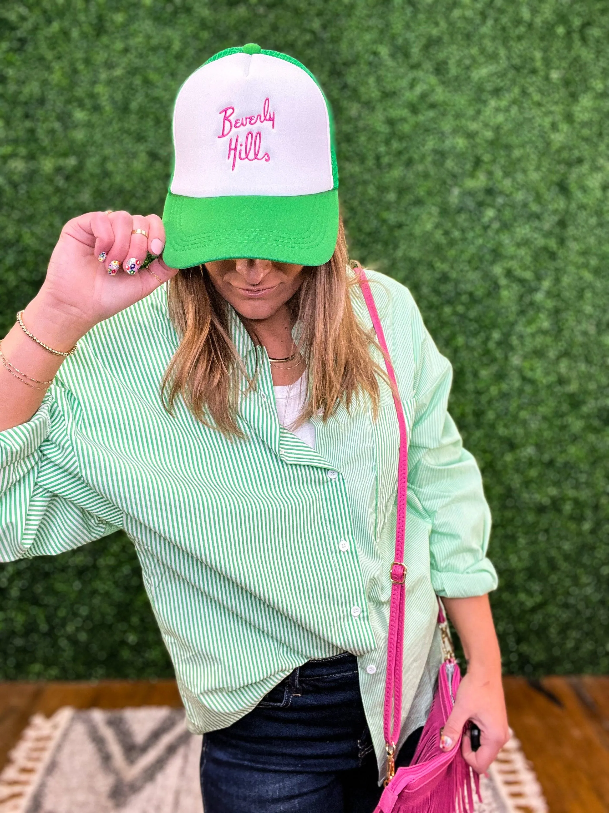 Beverly Hills Trendy Trucker Hat