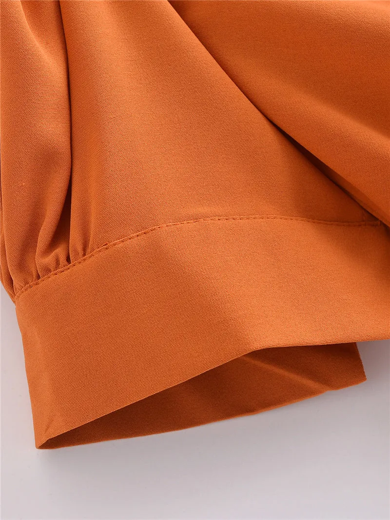 Boho Midi Dress, Sundress, Ella Orange