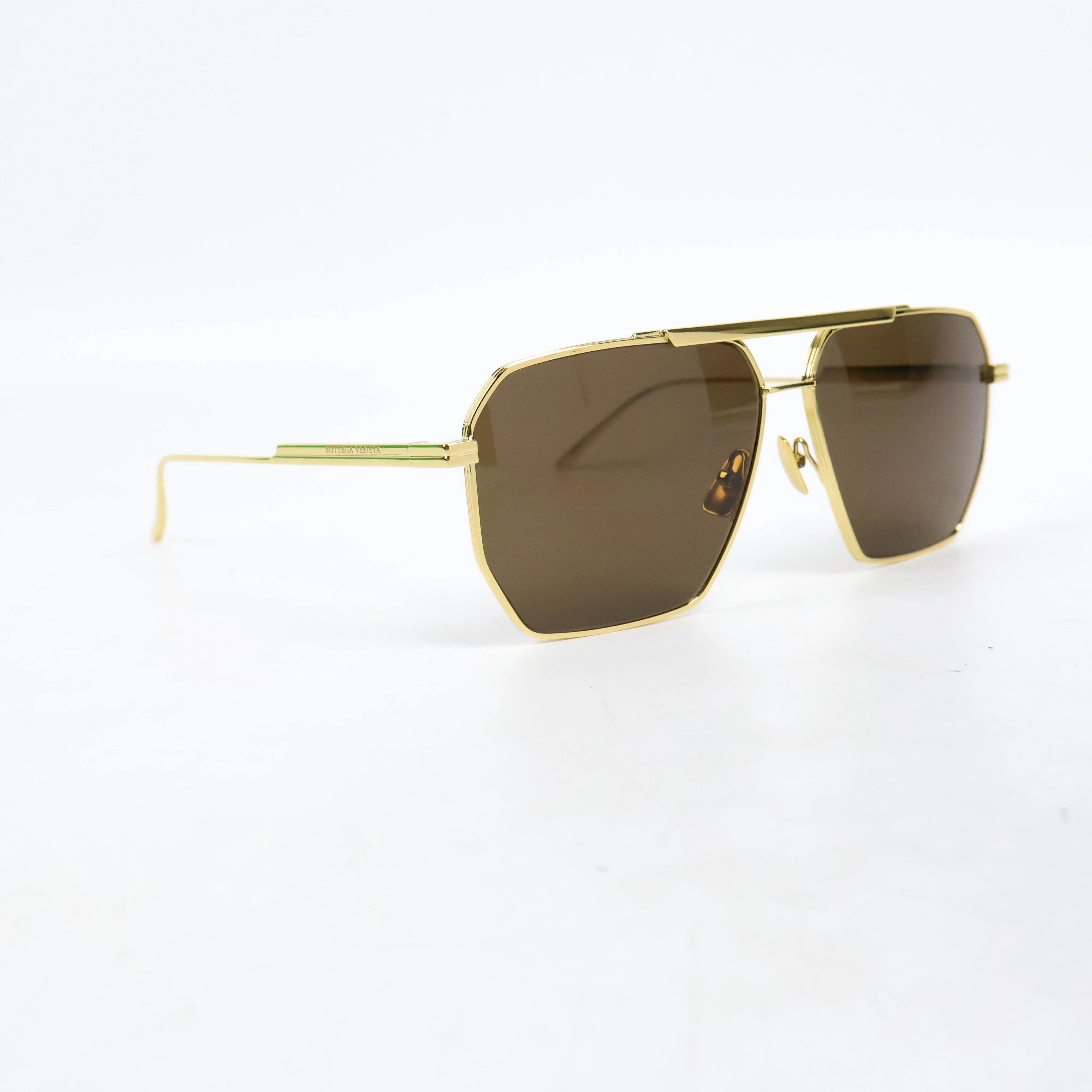 Bottega Veneta Sunglasses Gold Frame