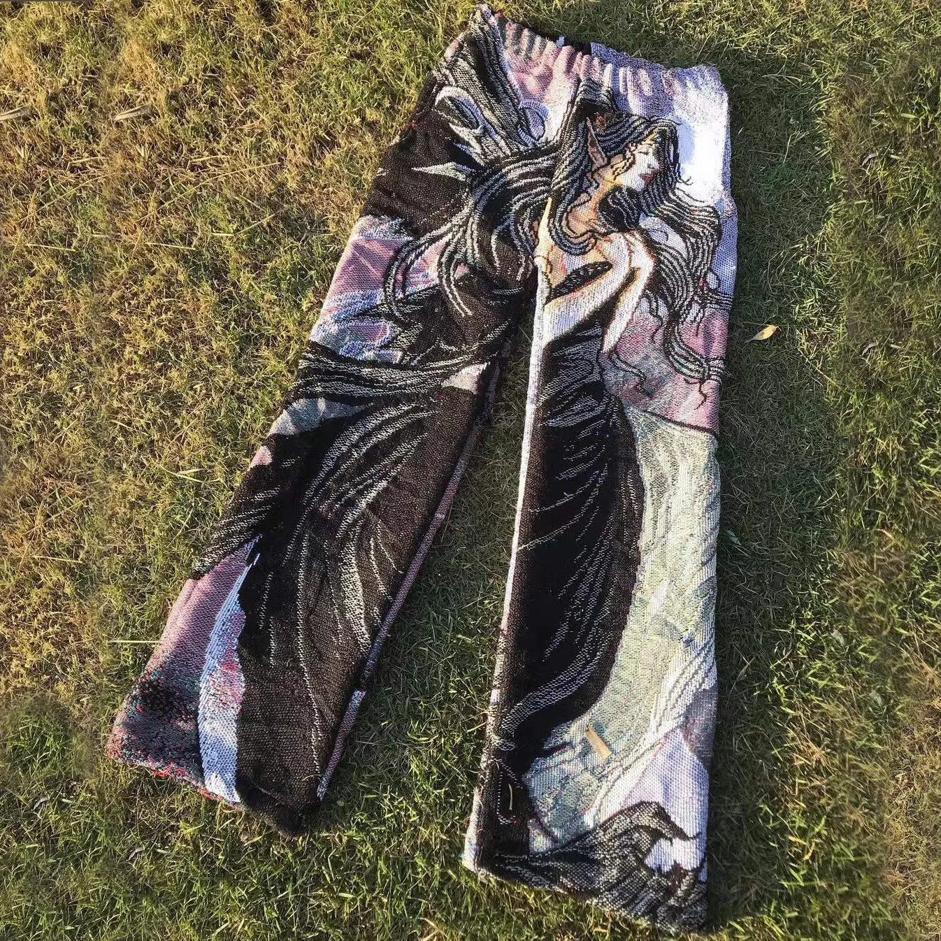 Butterfly paradise casual street pants