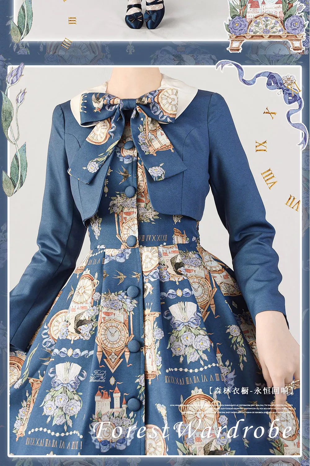 (Buyforme)Forest Wardrobe~Classical Lolita Dress and Coat Suit