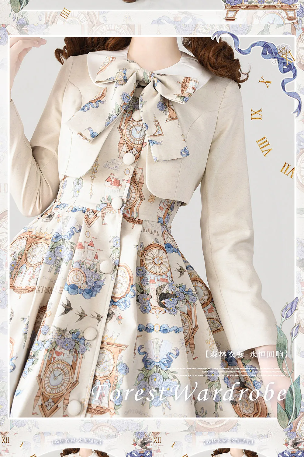 (Buyforme)Forest Wardrobe~Classical Lolita Dress and Coat Suit