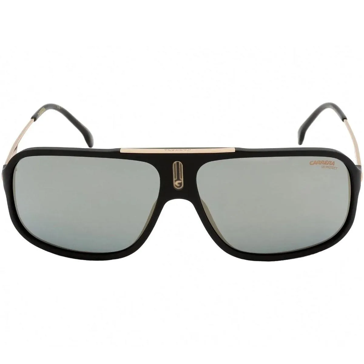 Carrera Unisex Sunglasses - Black Gold Acetate Frame UV Protection | COOL65 0I46-JO