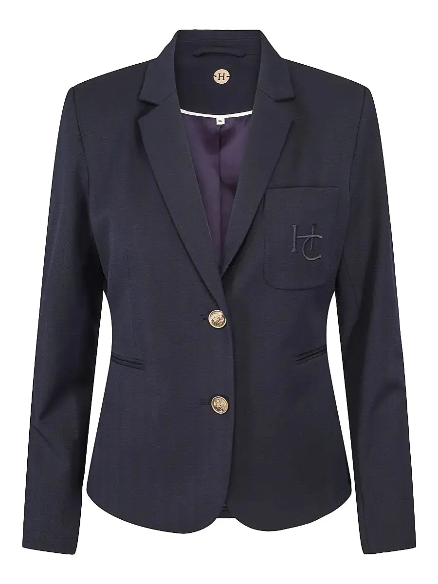 Classic Logo Blazer Navy