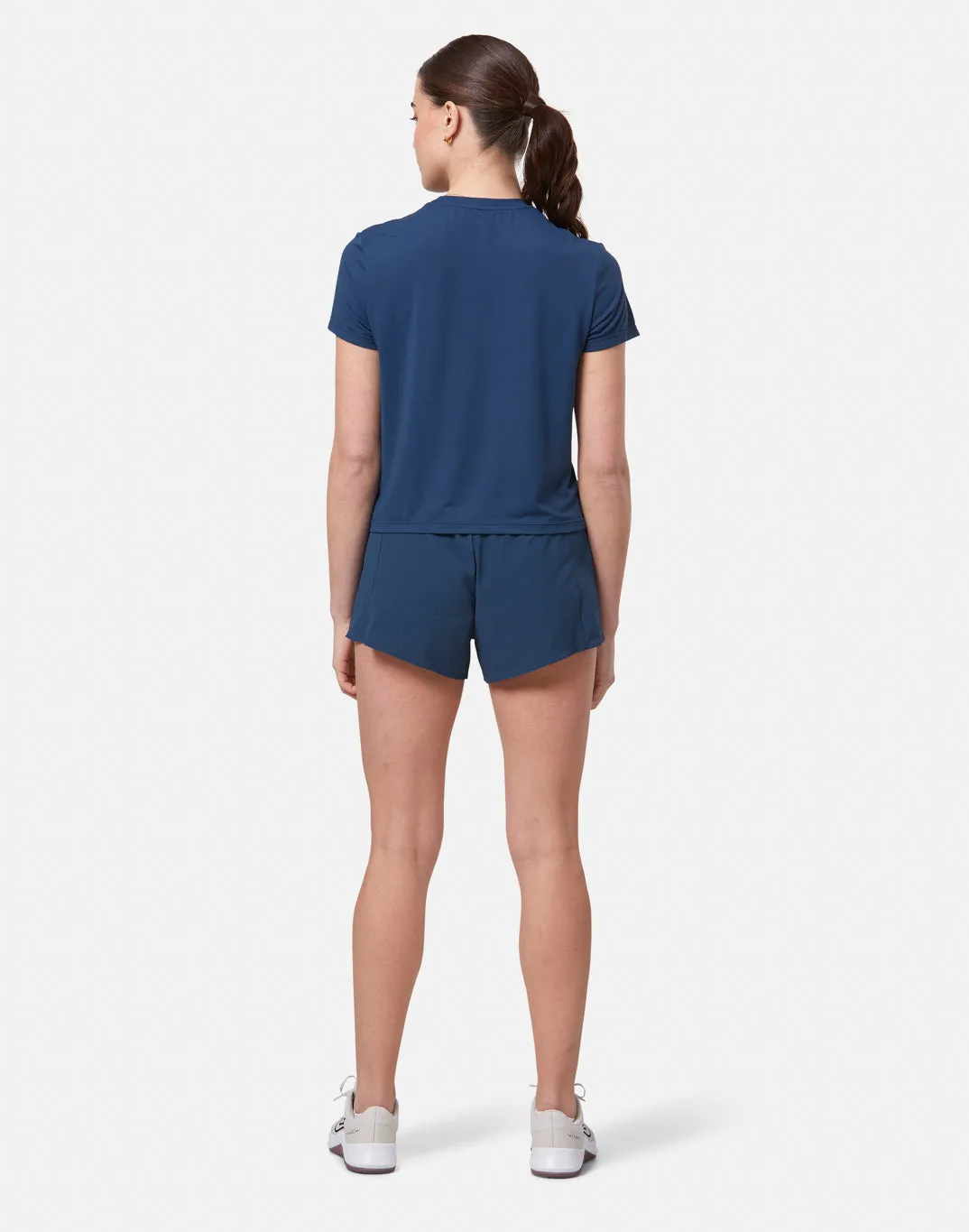 Coffee Tee in Petrol Blue