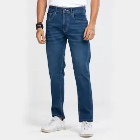 Cross Hatch Premium  jeans - Mid Blue