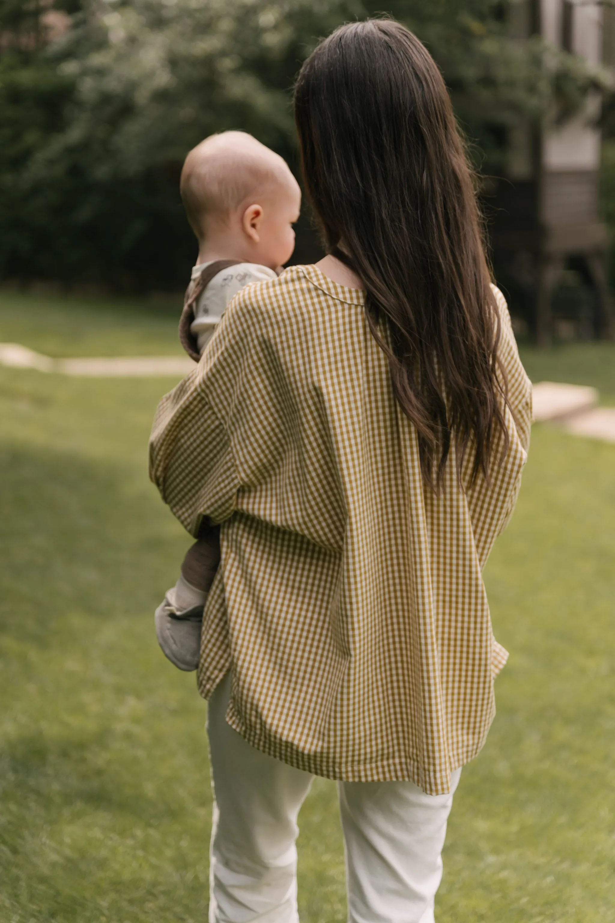 Gingham Women's Blouse