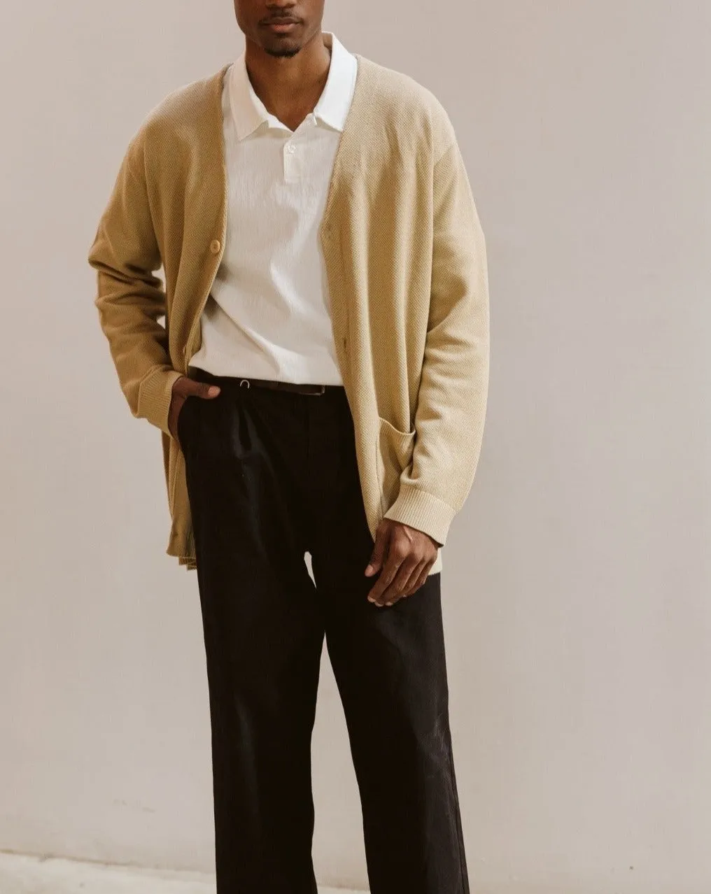 Gino Cardigan in Khaki