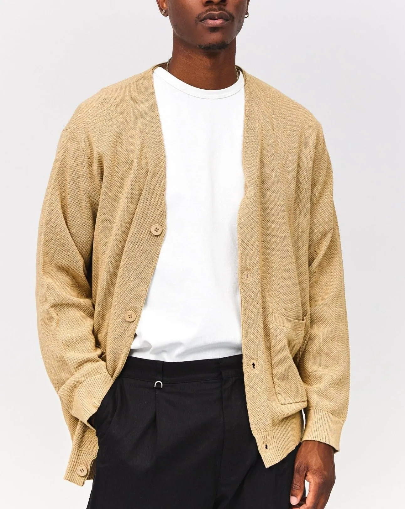 Gino Cardigan in Khaki