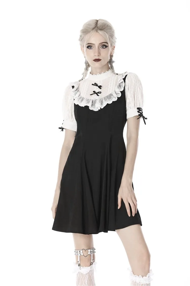 Gothic lolita doll midi dress DW405