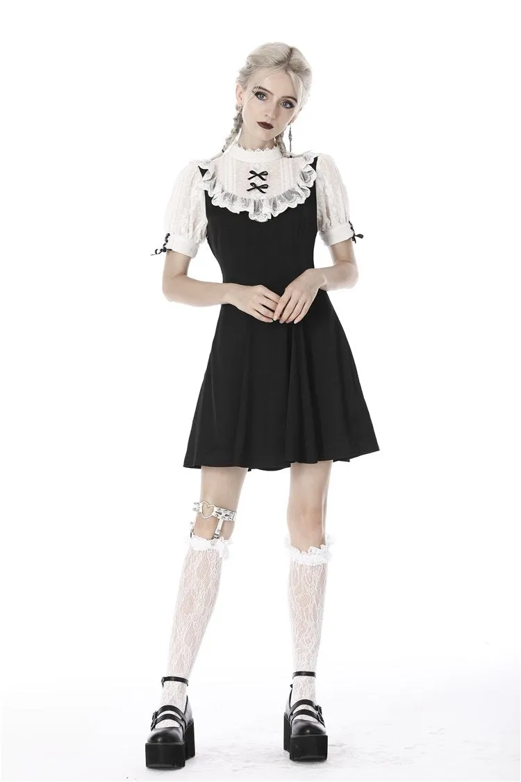 Gothic lolita doll midi dress DW405