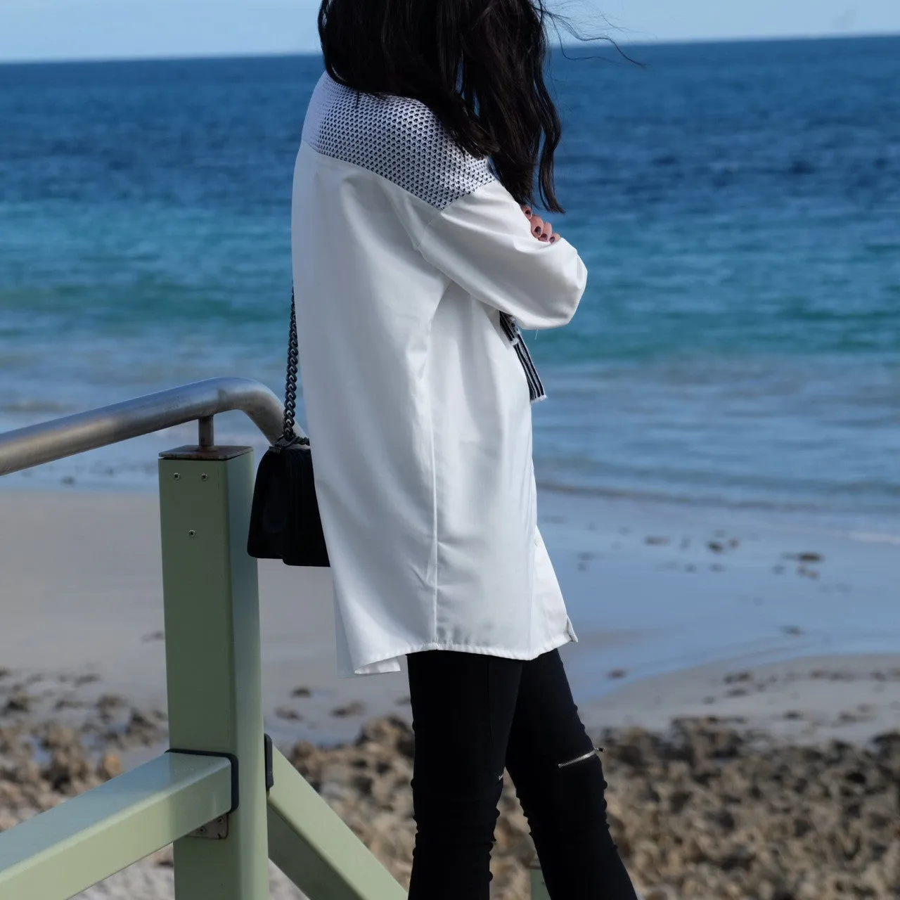 Harper Wrap Around Sleeve Shirt