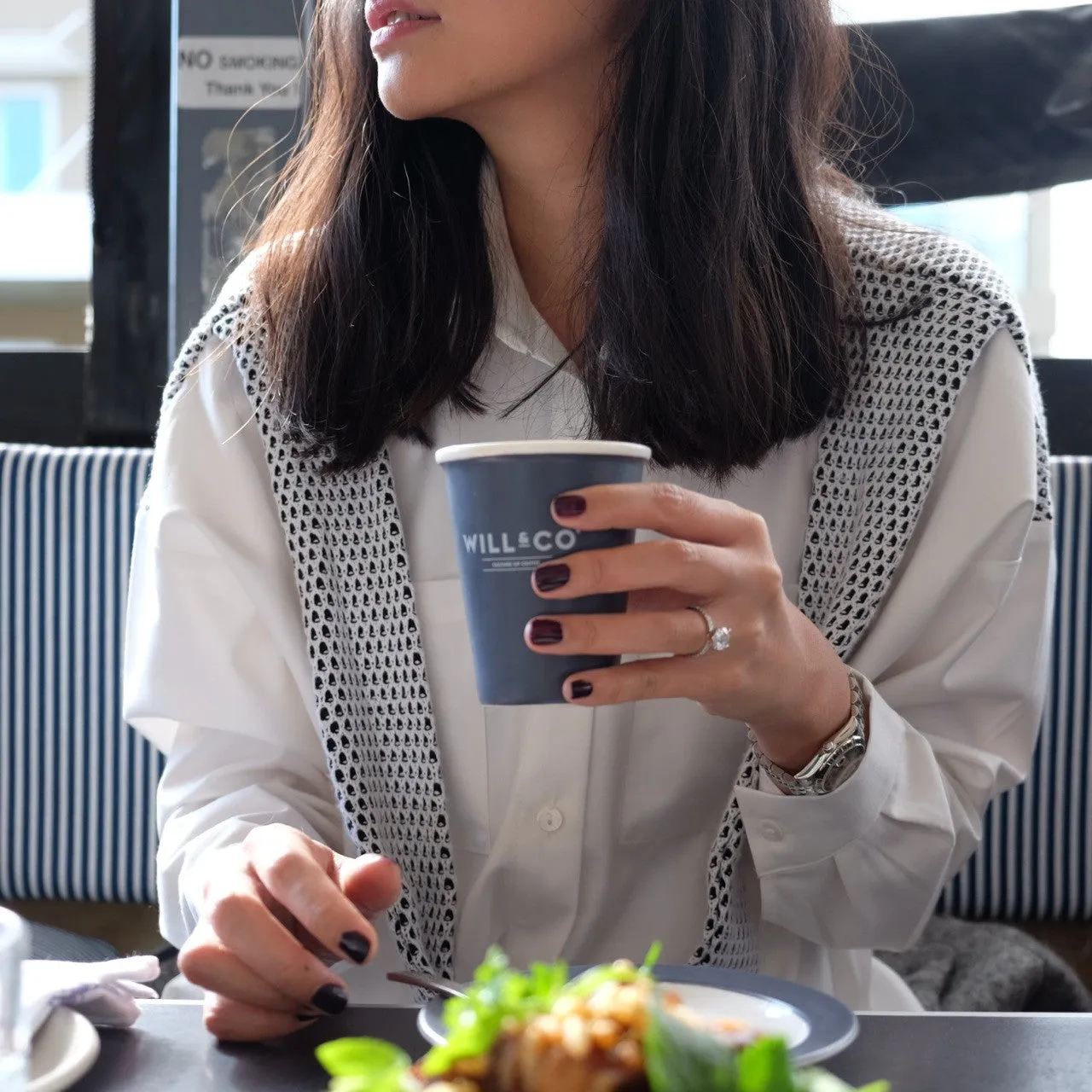 Harper Wrap Around Sleeve Shirt