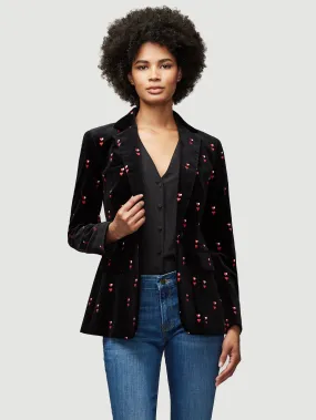 Heart Classic Blazer -- Noir Multi