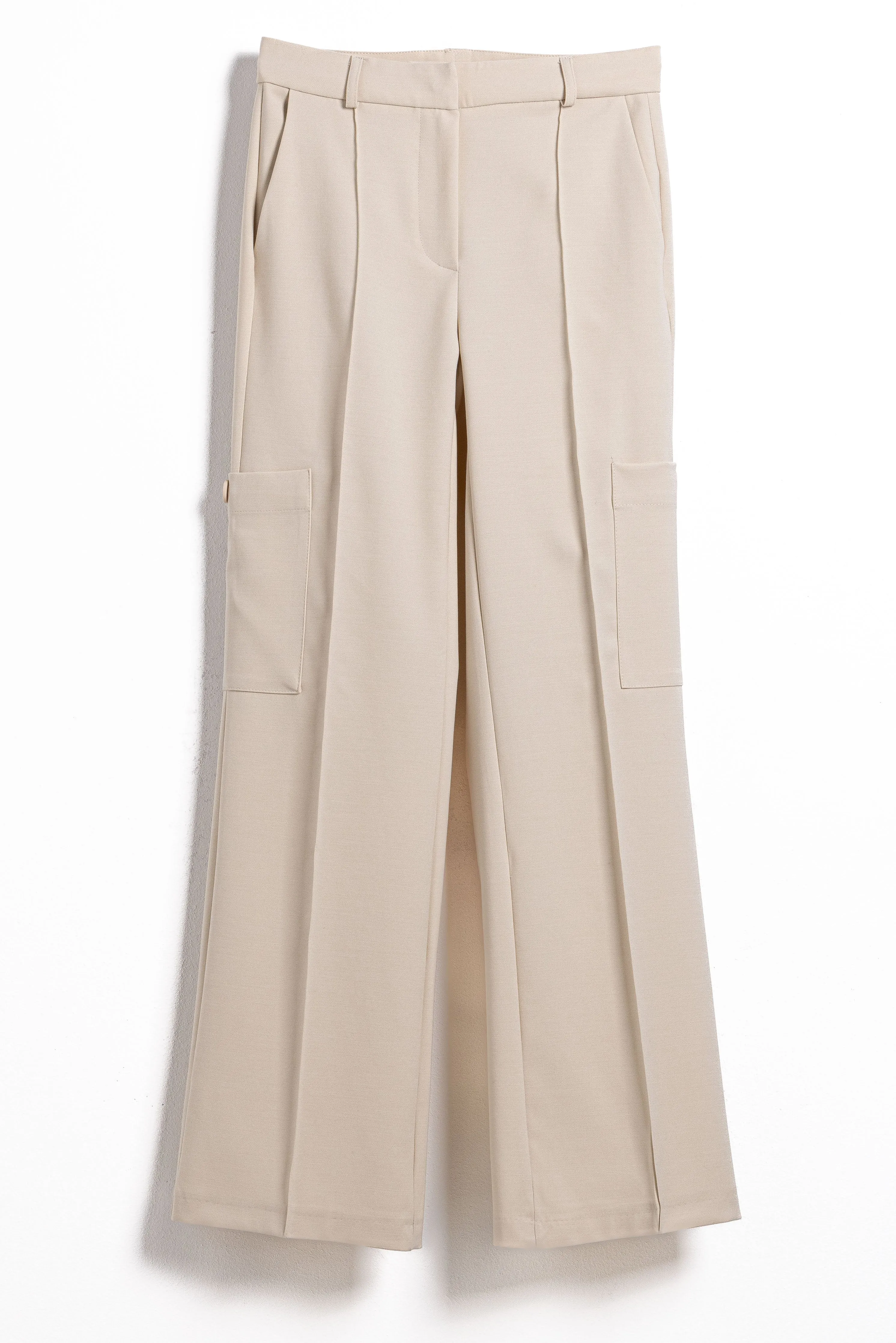 HIGH-WAIST TAILORED TROUSERS