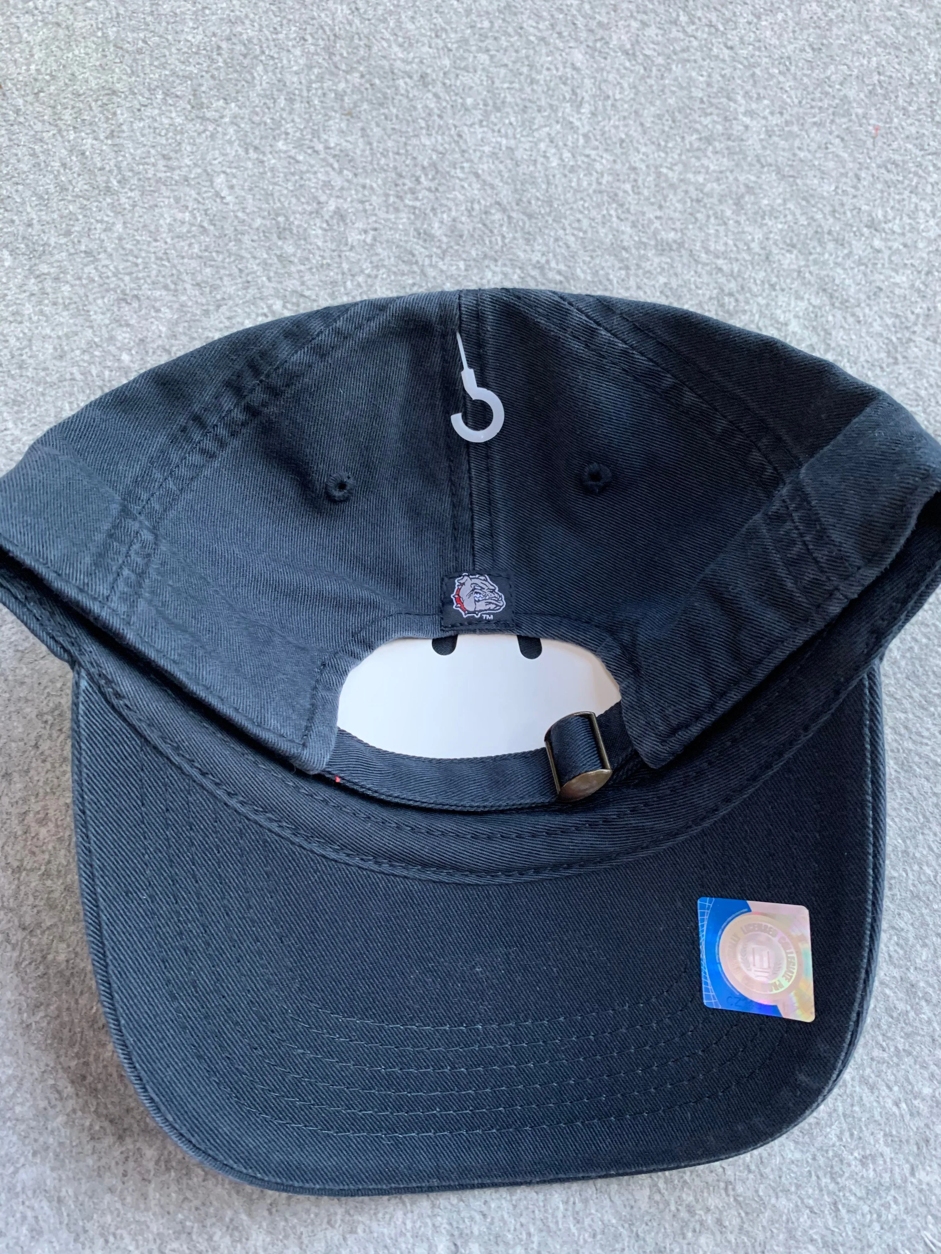 Ladies Navy Blue Jeweled GU Hat