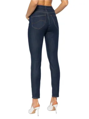 Lee pantalone in Jeans da donna Scarlett High L626MDNX blu medio