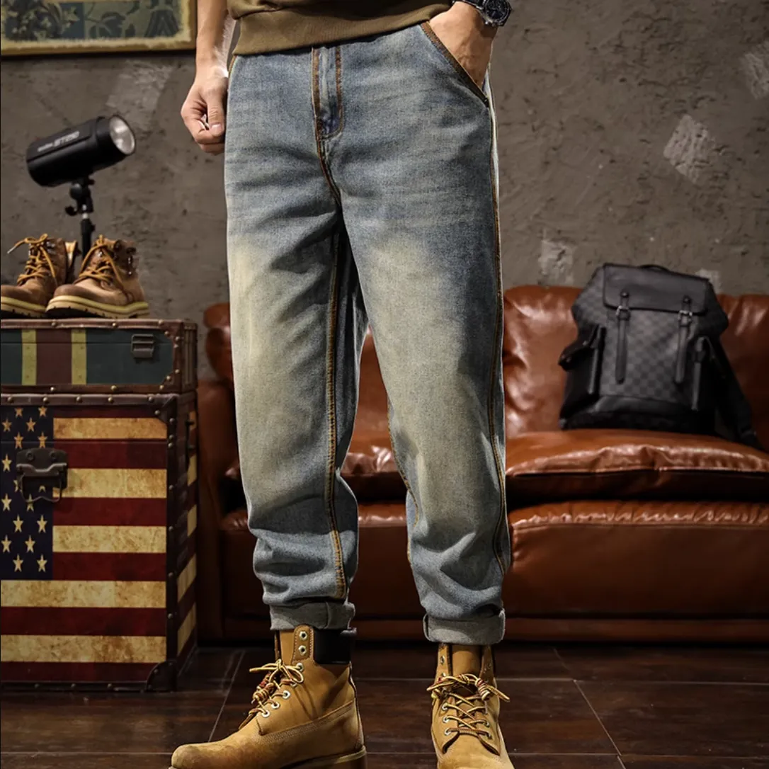 Loose Straight Casual Long Pants P1201