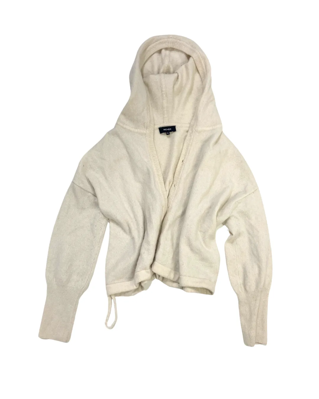 ME EM Soft Knit Hooded Cardigan