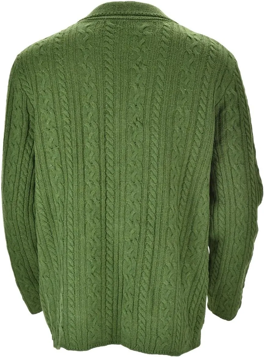 Mens Cardigan Sweater, Mens Cardigan Sweater Casual Soft Shawl Collar Cardigan Stylish Cable Knit Button Up Sweater