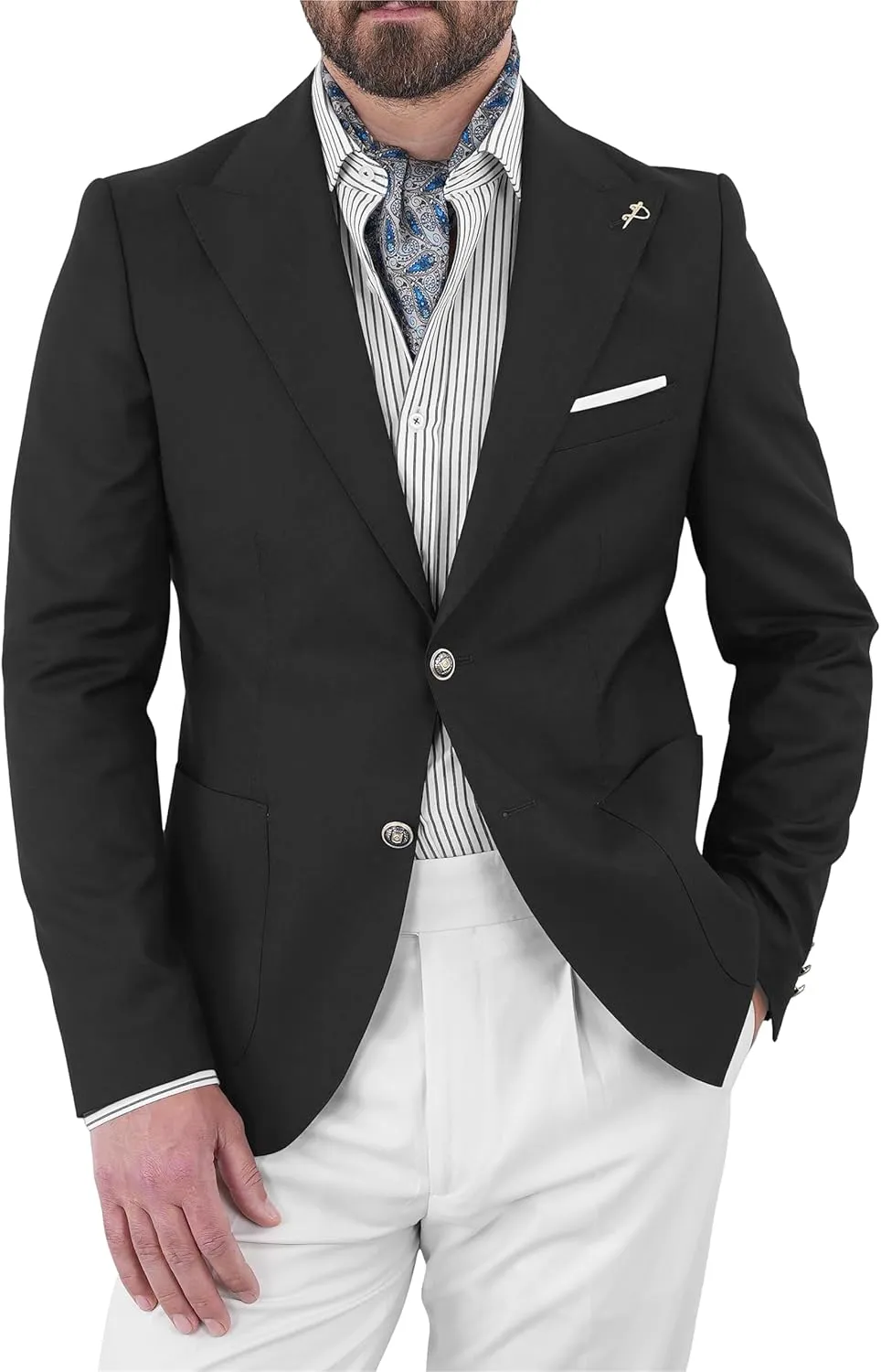 Mens Casual Blazer Classic Fit Jacket for Men Slim Fit Business Casual Lightweight Sport Coat Vintage Blazer Jacket
