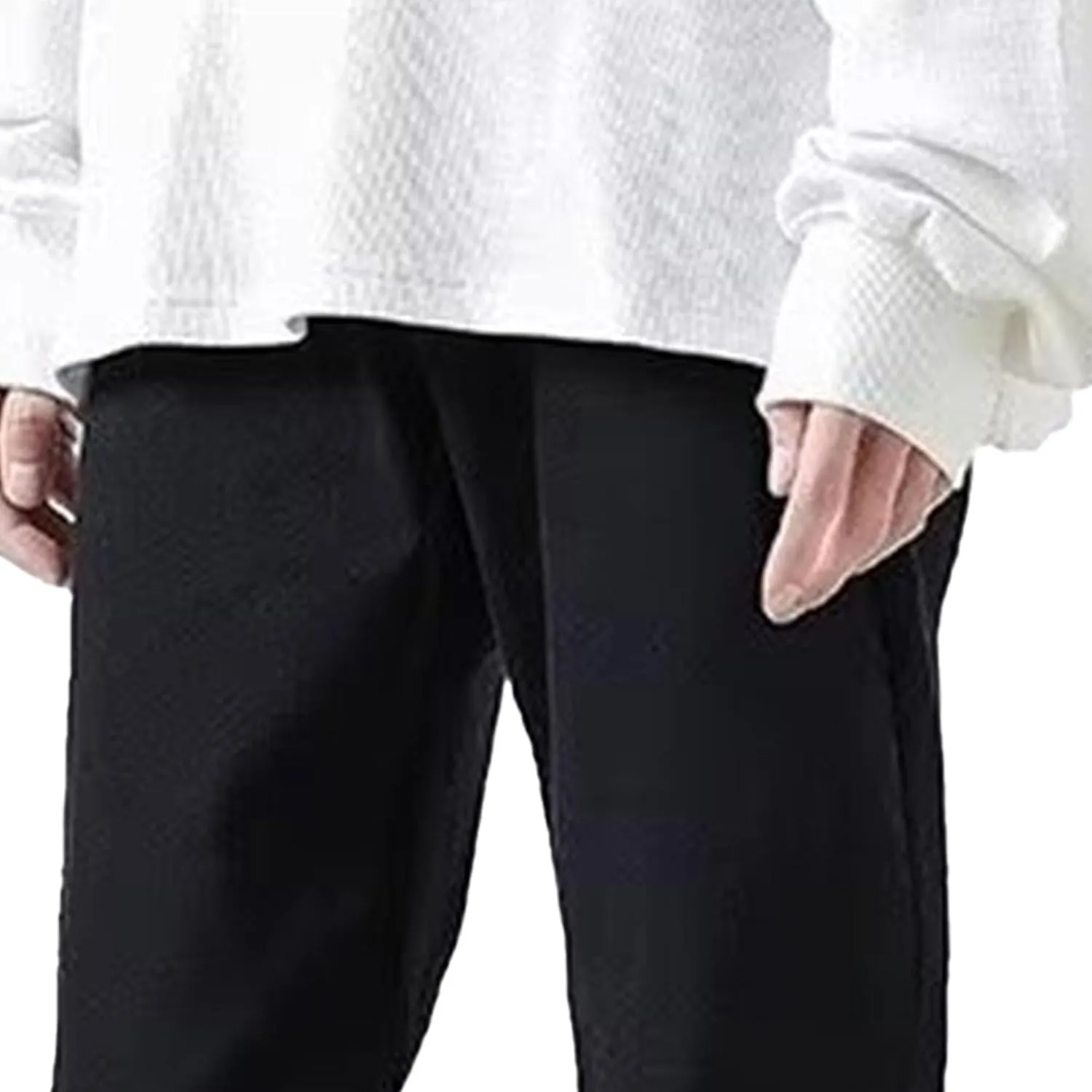 Men's Solid Straight Leg Work Jeans Casual Stylish Outdoor Denim Pants Regular Fit Comfort Jeans Trouser