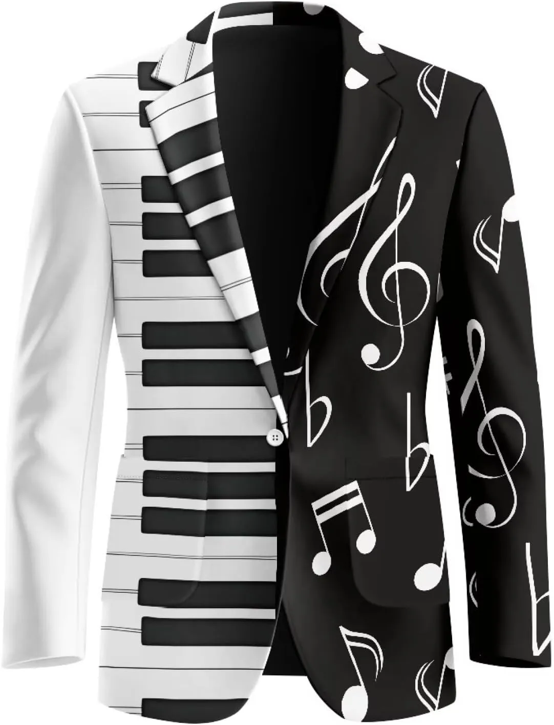 Men's Sport Coat Classic Fit Blazer Lightweight One Button Stretch Jacket for Business & Casual