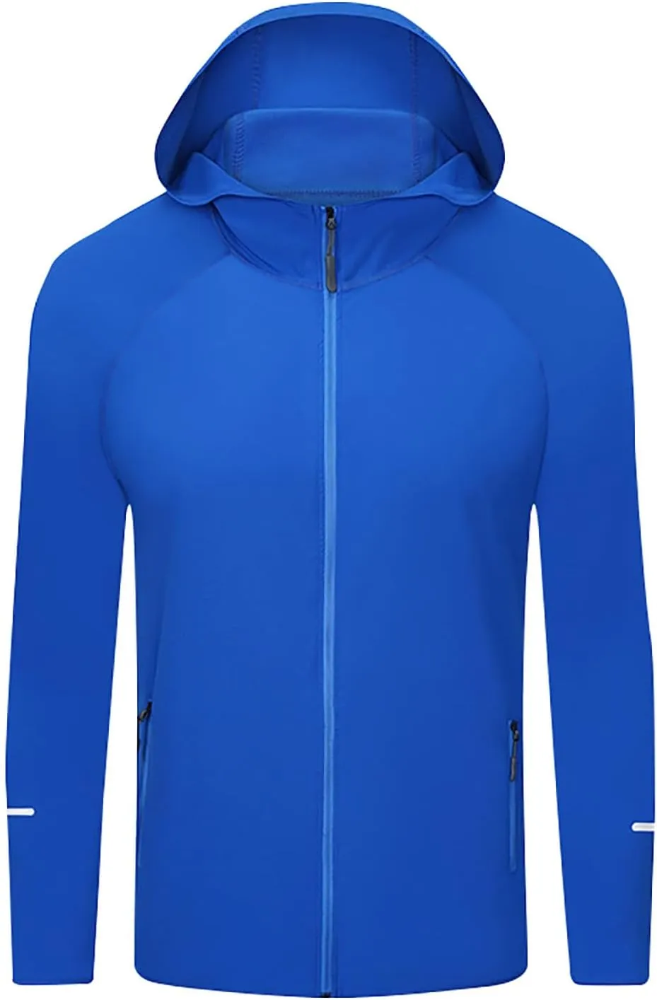 Men's Sun Protection Hoodie Shirt Lightweight Summer Outdoor Fishing Hiking Casual Jacket Breathable Athletic Coat