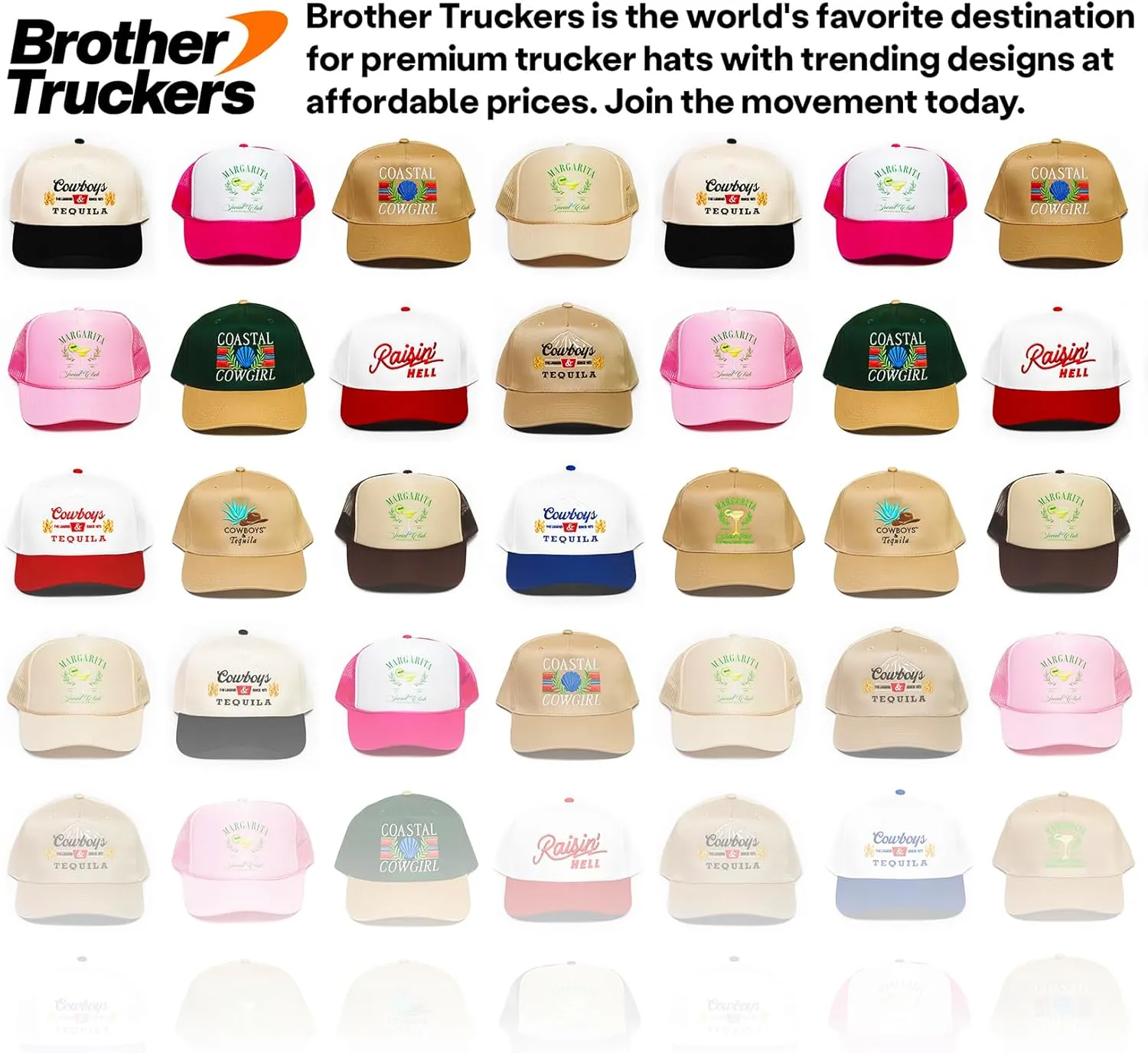 Misbehavin' Vintage Trucker Hat | Premium Snapback Baseball Hat for Men & Women