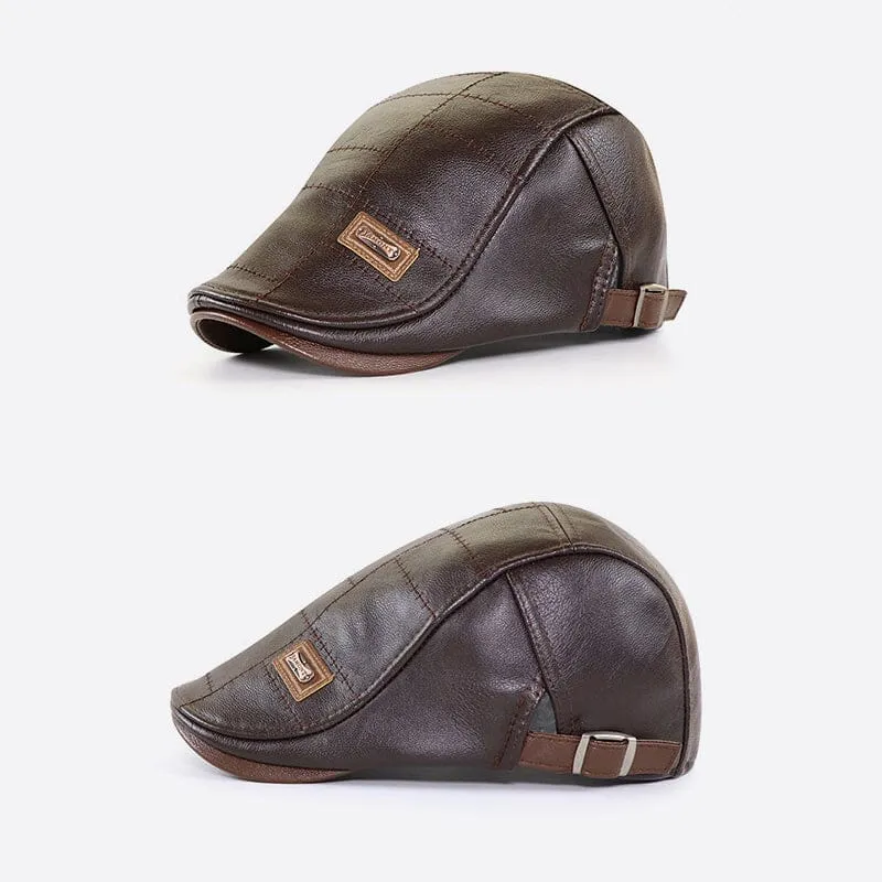😎New Trendy Leather Beret😎