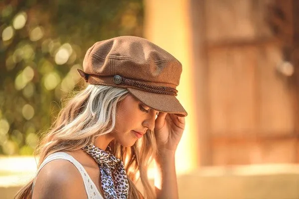 Phoenix Felt Wool Fisherman Hat - Camel