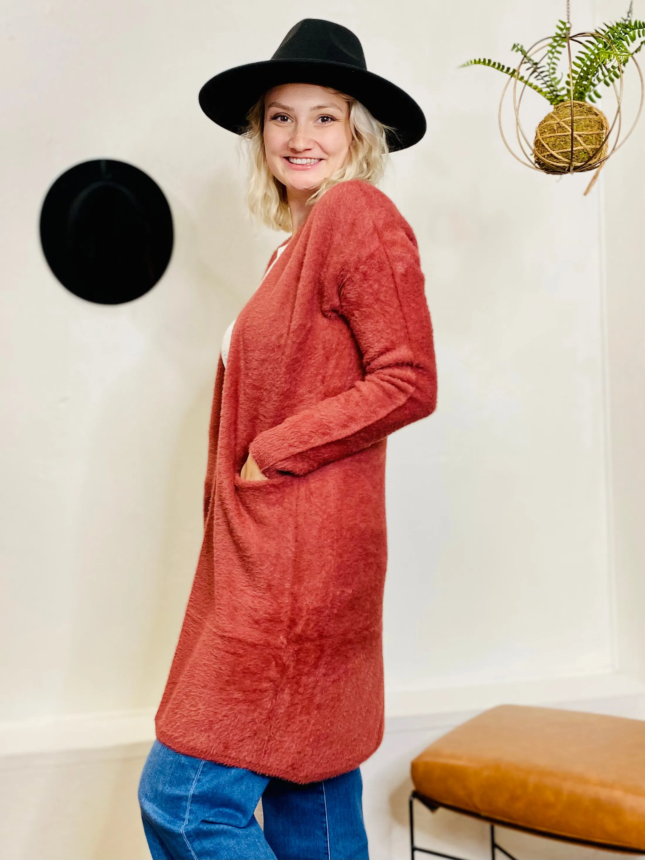 Rubie Open Front Soft Cardigan DEAR JOHN