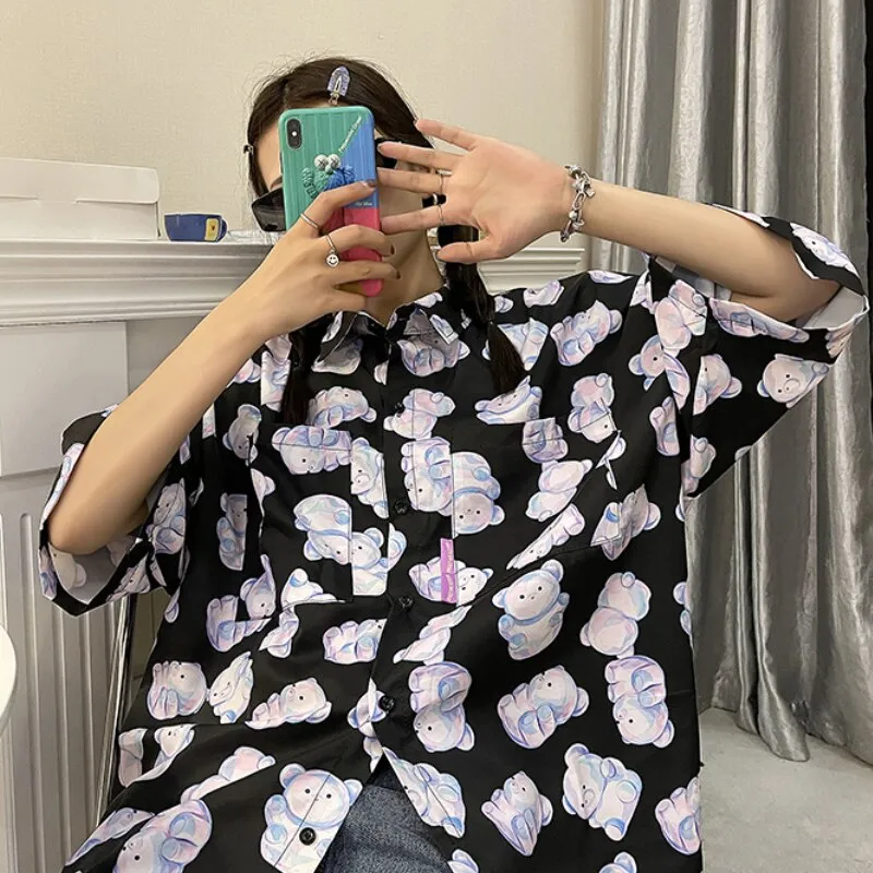Soft Girl Bear Blouse