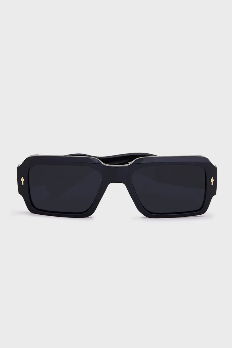 Stylish Black Square Sunglasses