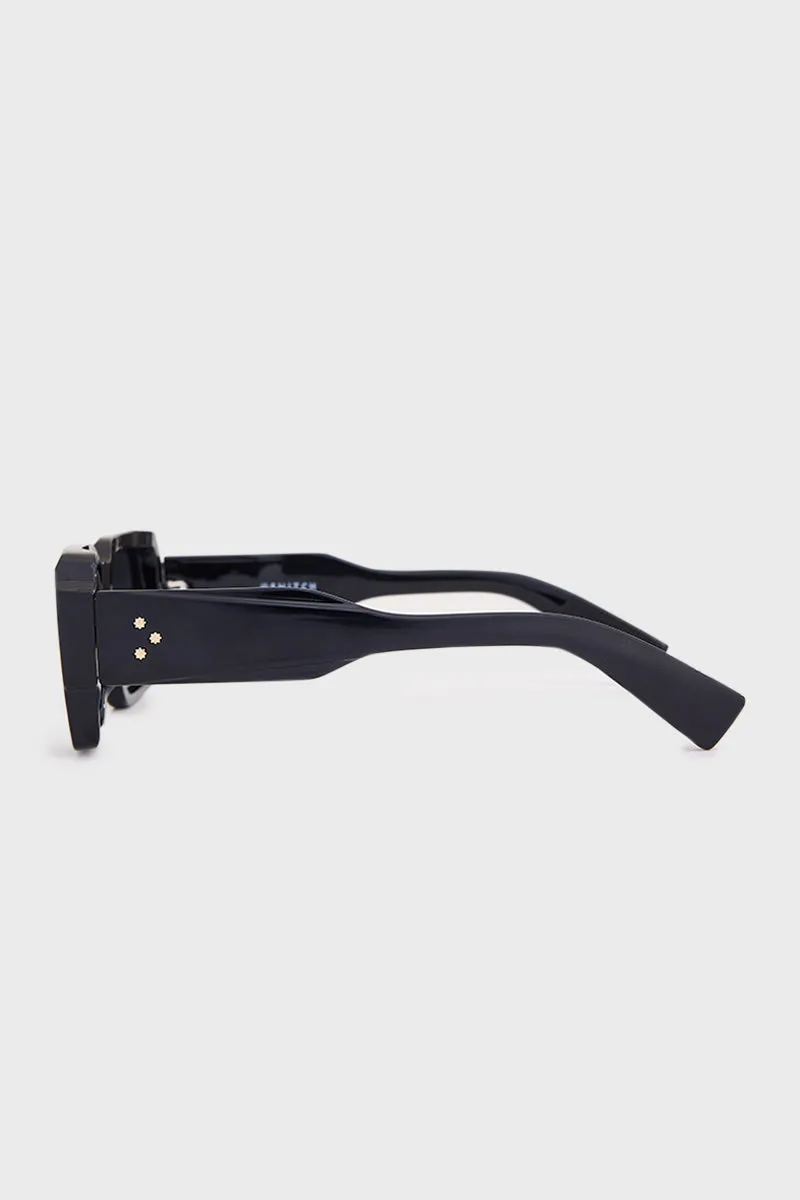 Stylish Black Square Sunglasses