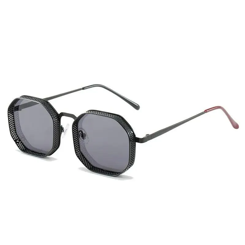 Stylish Metal Box Sunglasses for Men and Women