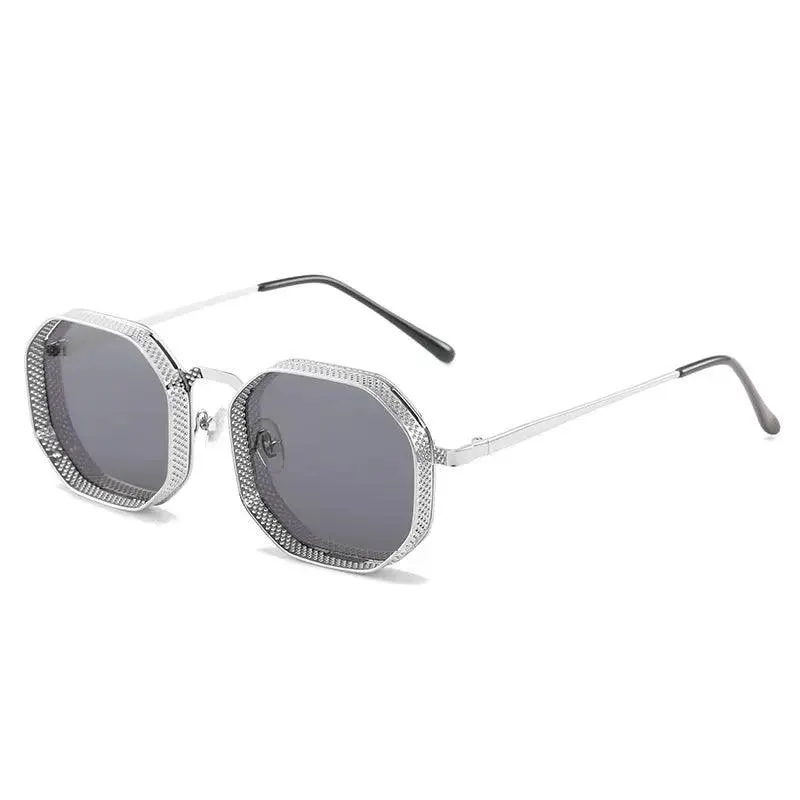 Stylish Metal Box Sunglasses for Men and Women