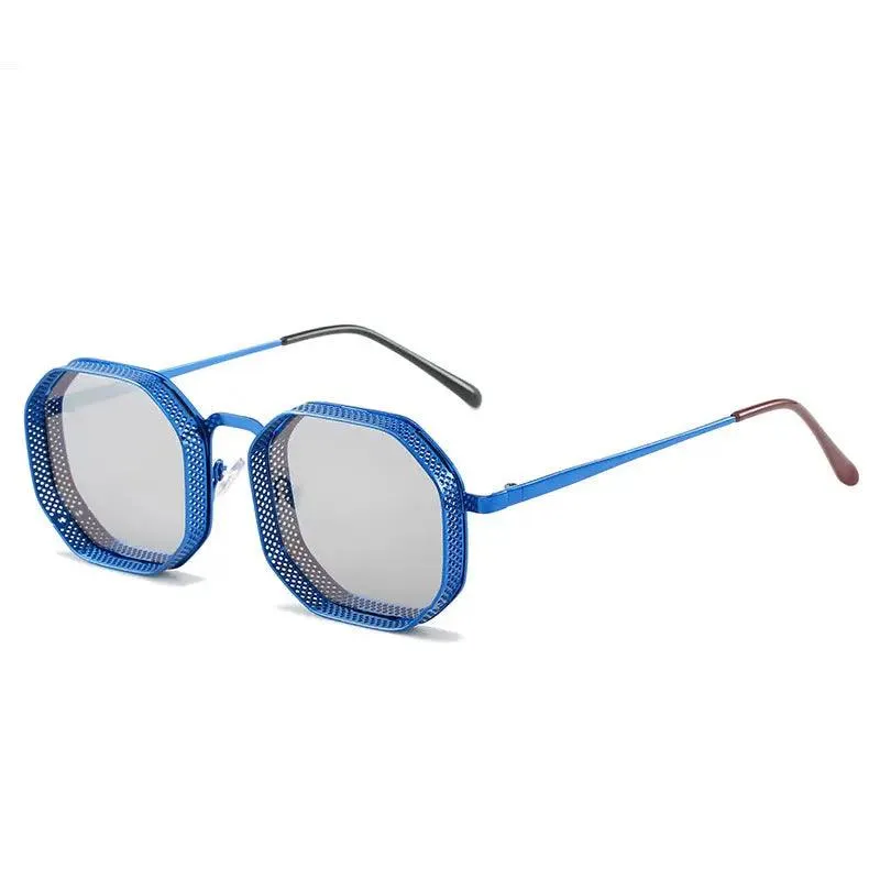 Stylish Metal Box Sunglasses for Men and Women
