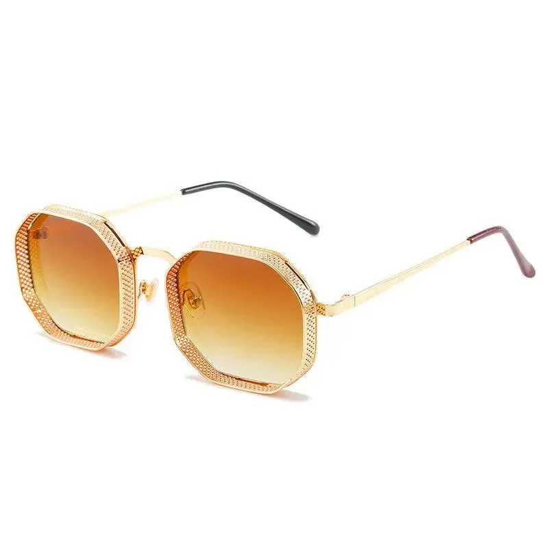 Stylish Metal Box Sunglasses for Men and Women