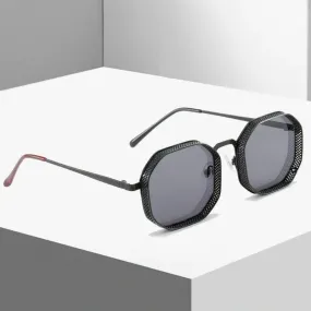 Stylish Metal Box Sunglasses for Men and Women