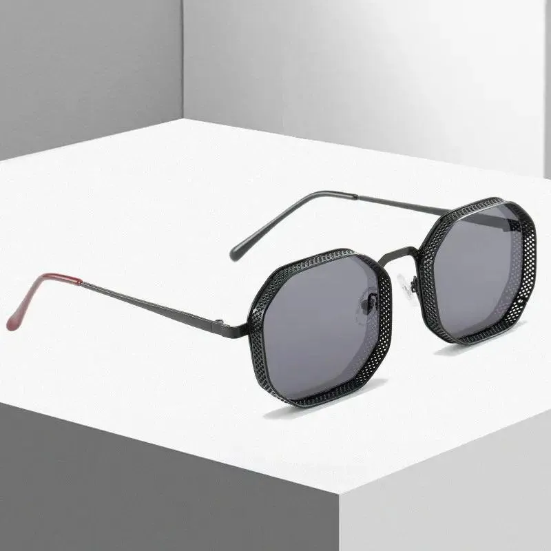 Stylish Metal Box Sunglasses for Men and Women