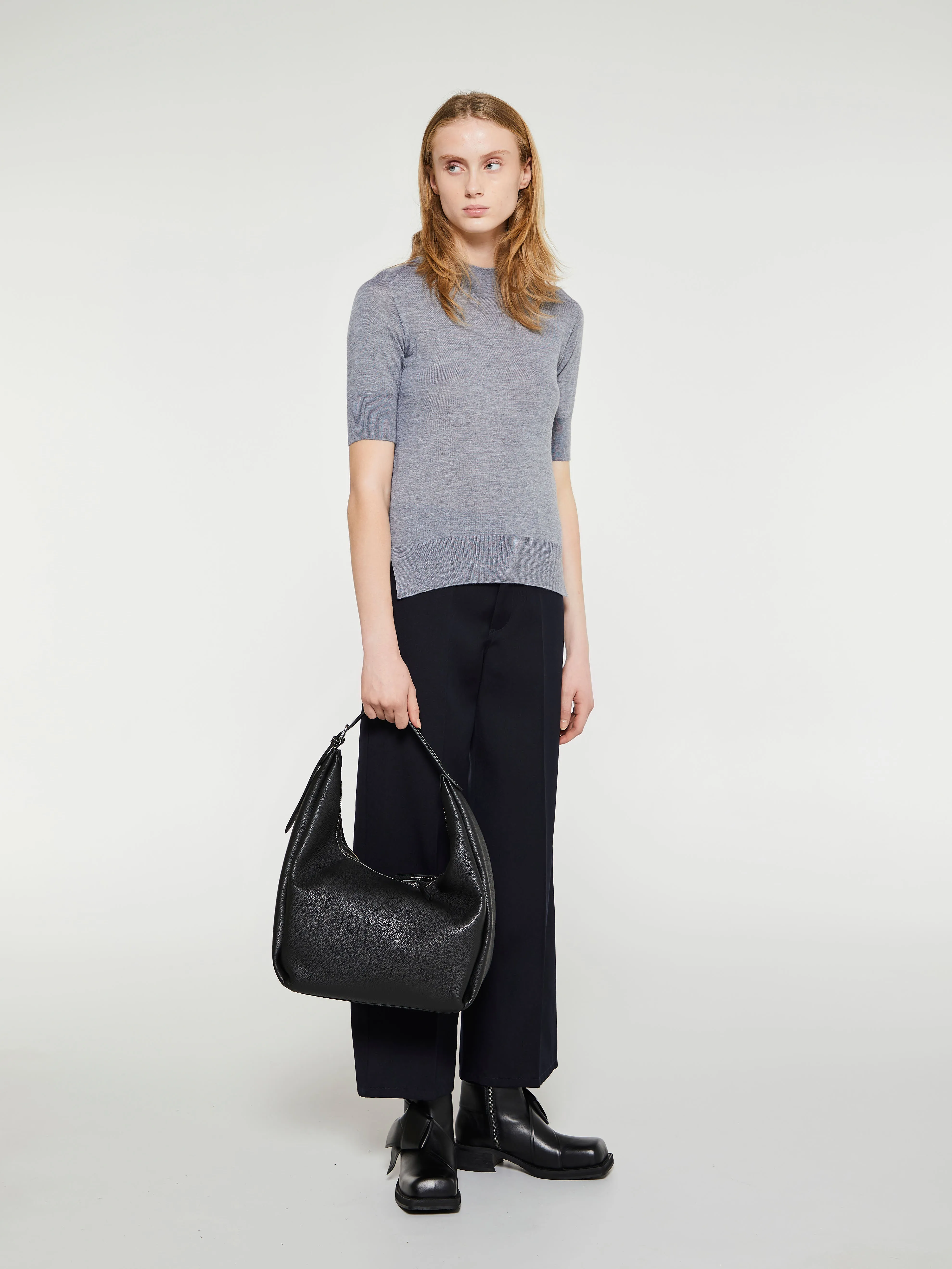 Tailored Trousers in Navy