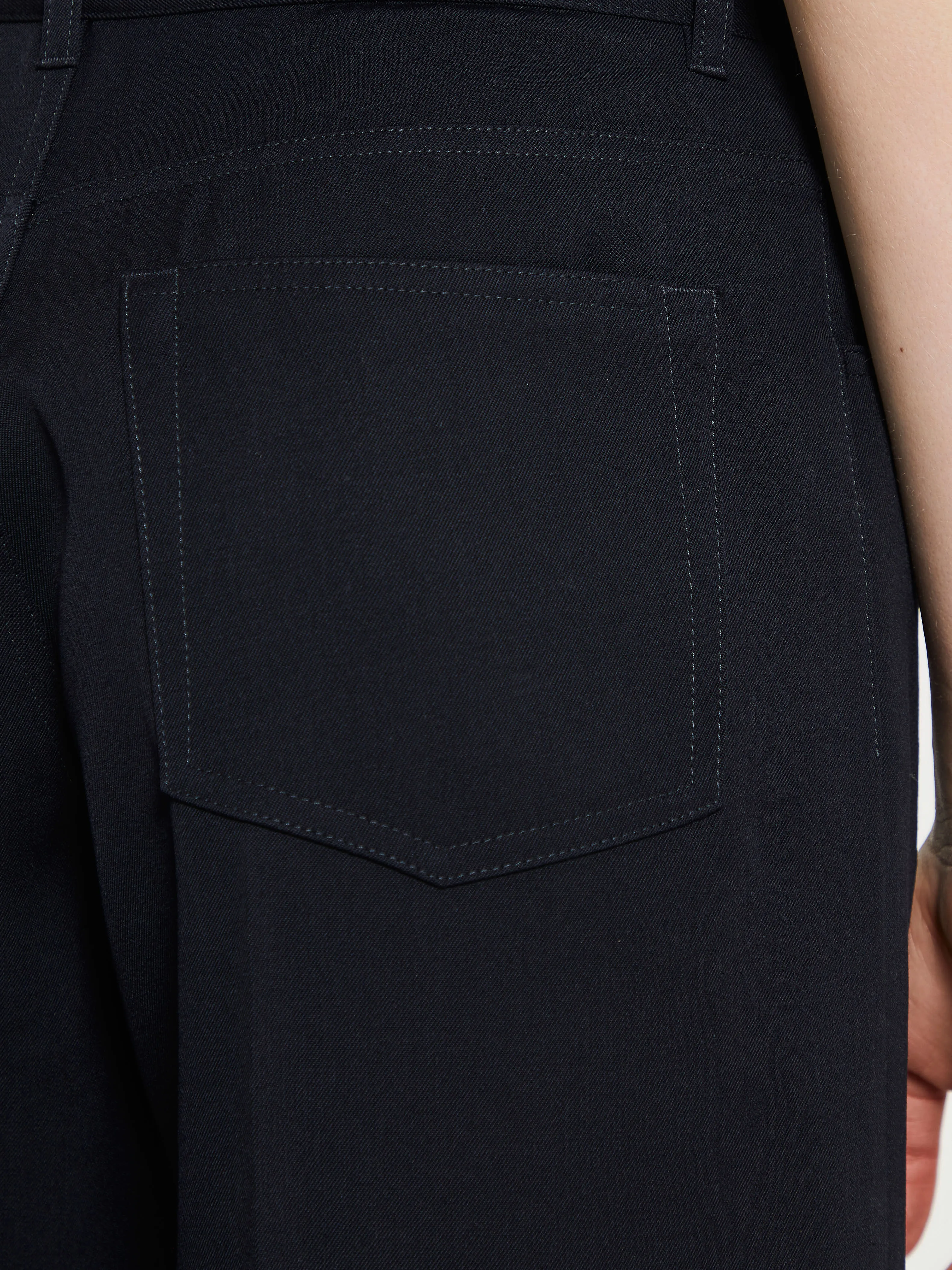 Tailored Trousers in Navy