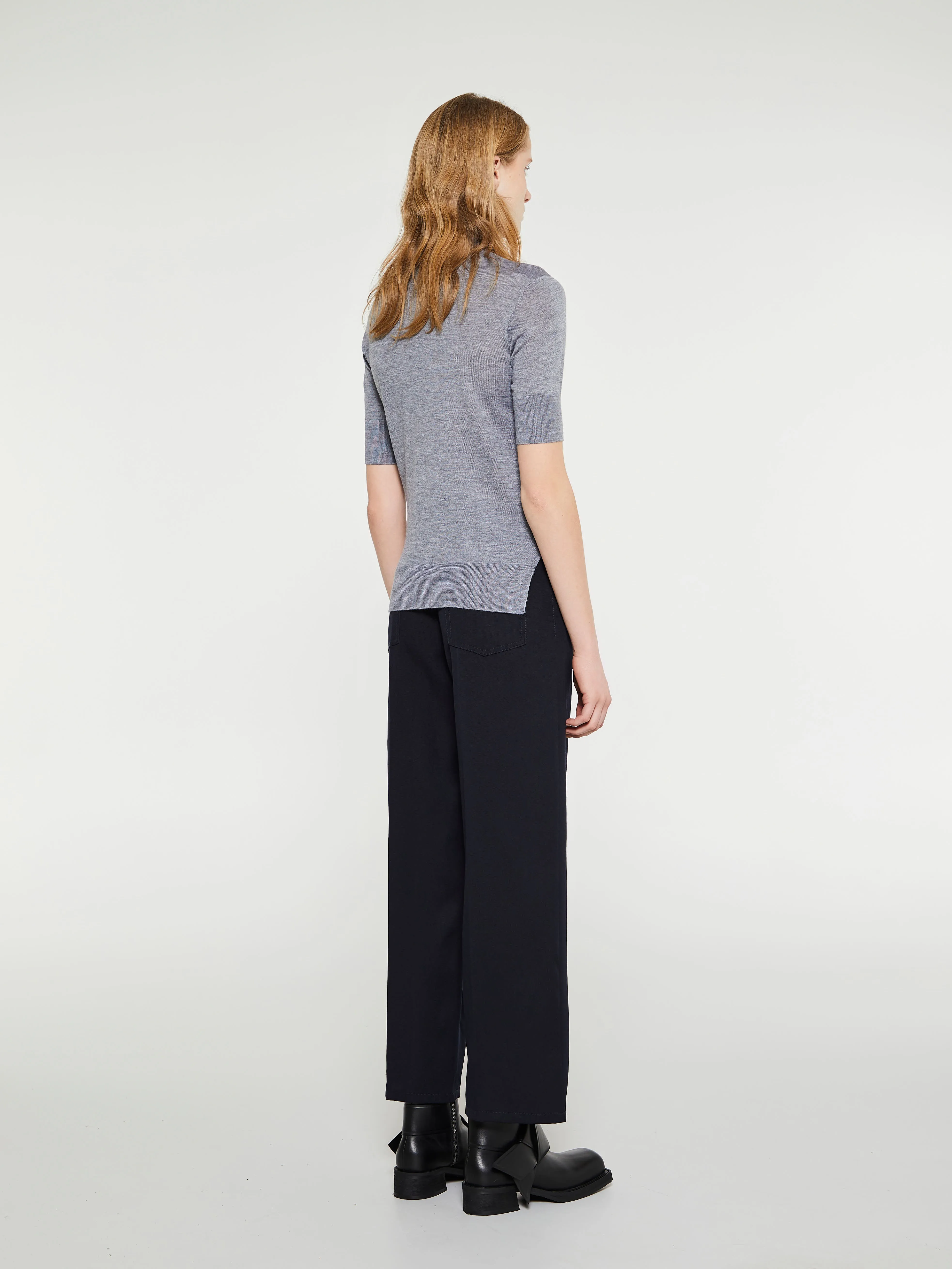 Tailored Trousers in Navy