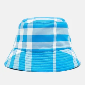 Trendy Inspired Burberry Cotton Checked Bucket Hat M